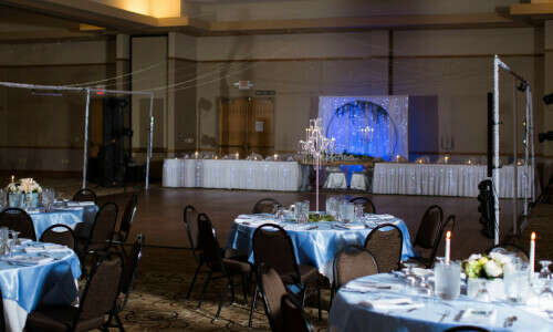 Wedding Setup - Photo by Riley Winter Photography