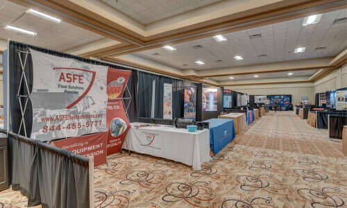 Vendor Show Booth Setup