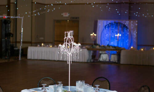 Wedding Setup - Photo by Riley Winter Photography