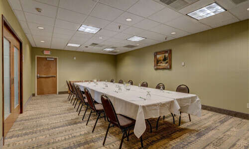Spearfish Convention Center Boardroom Style Setup