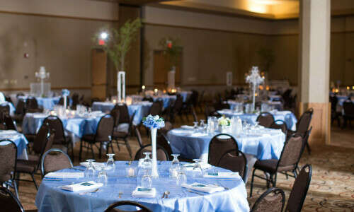 Wedding Setup - Photo by Riley Winter Photography